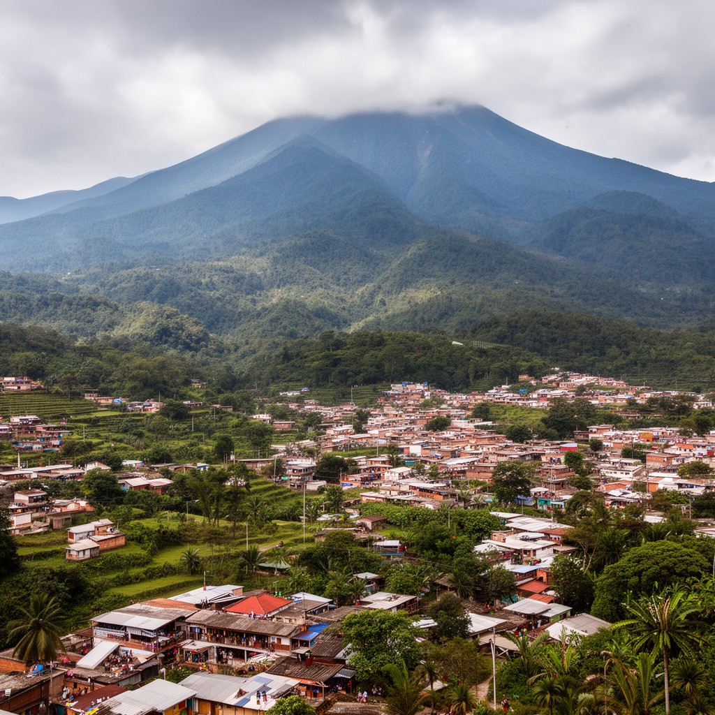AI-generated illustration of Guatemala Highlands