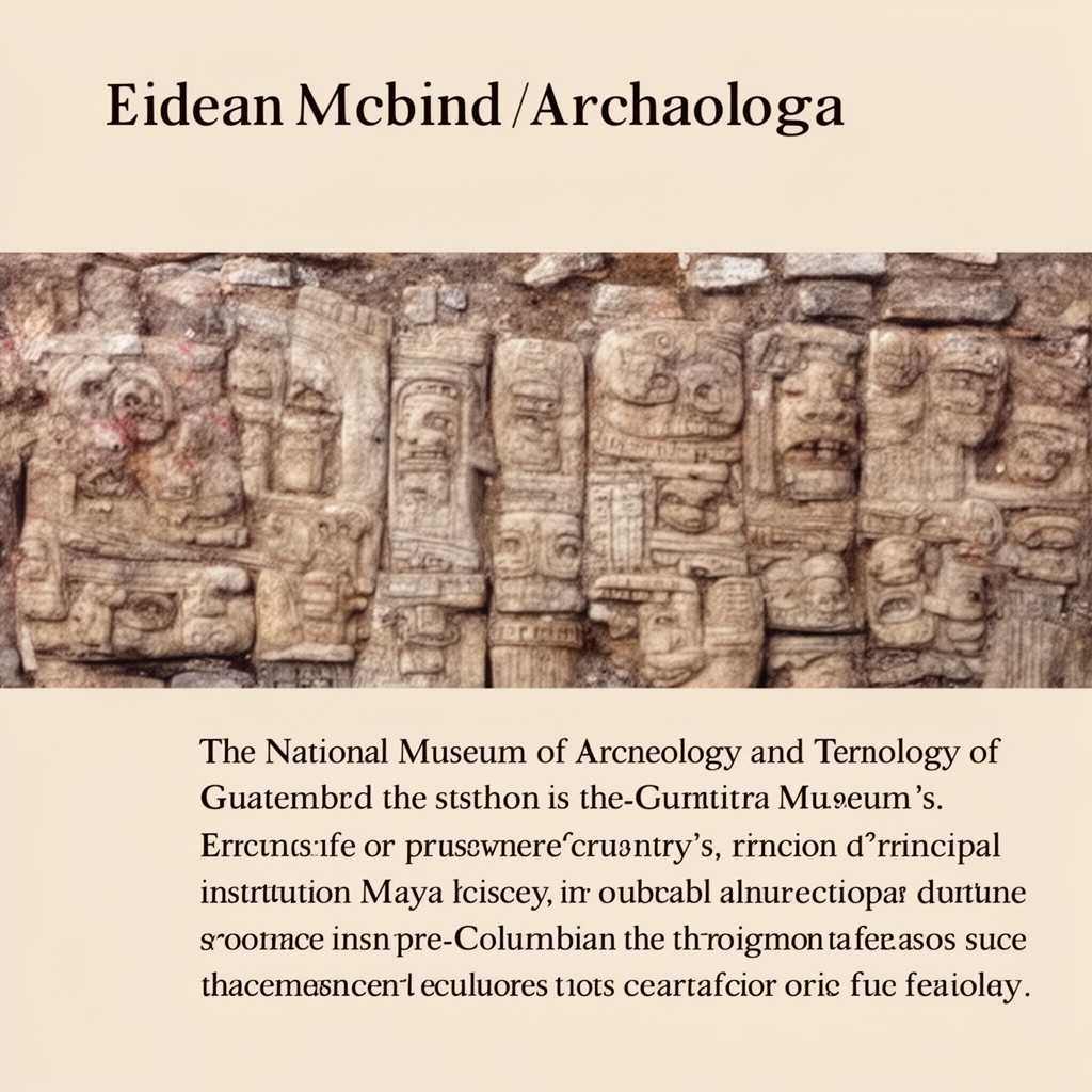 AI-generated illustration of National Museum of Archaeology and Ethnology of Guatemala