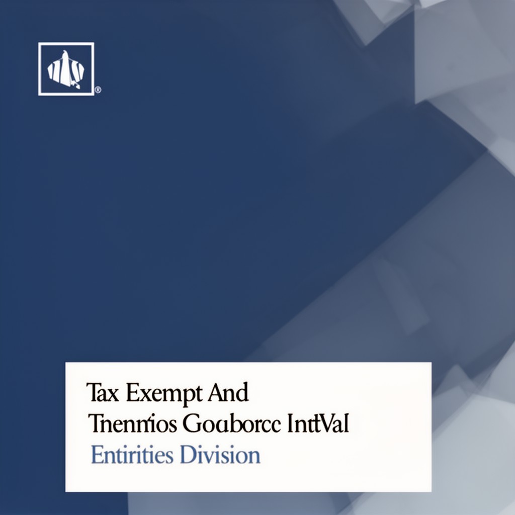 AI-generated illustration of Tax Exempt and Government Entities Division