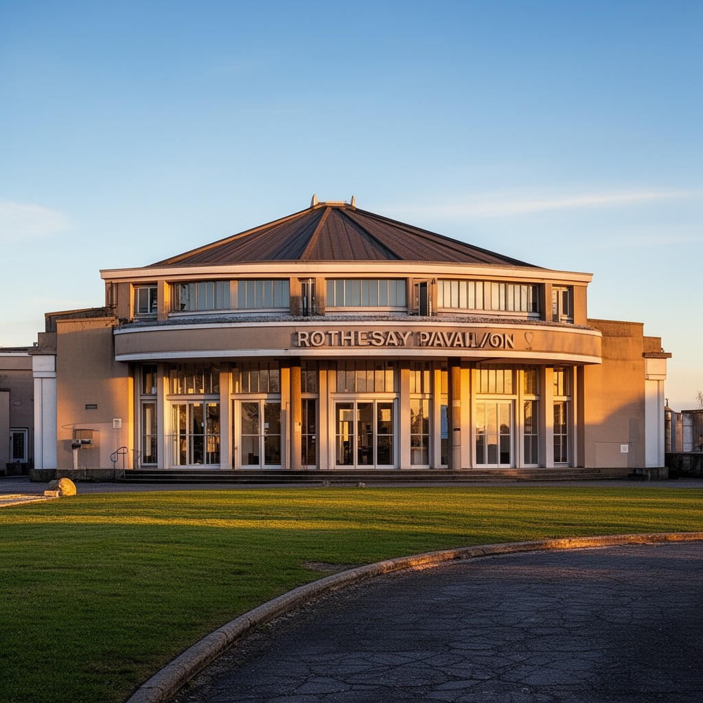 AI-generated illustration of Rothesay Pavilion