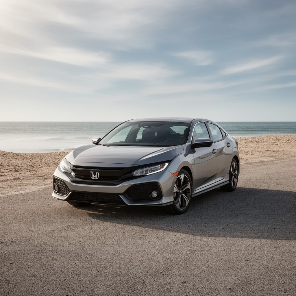 AI-generated illustration of Honda Civic