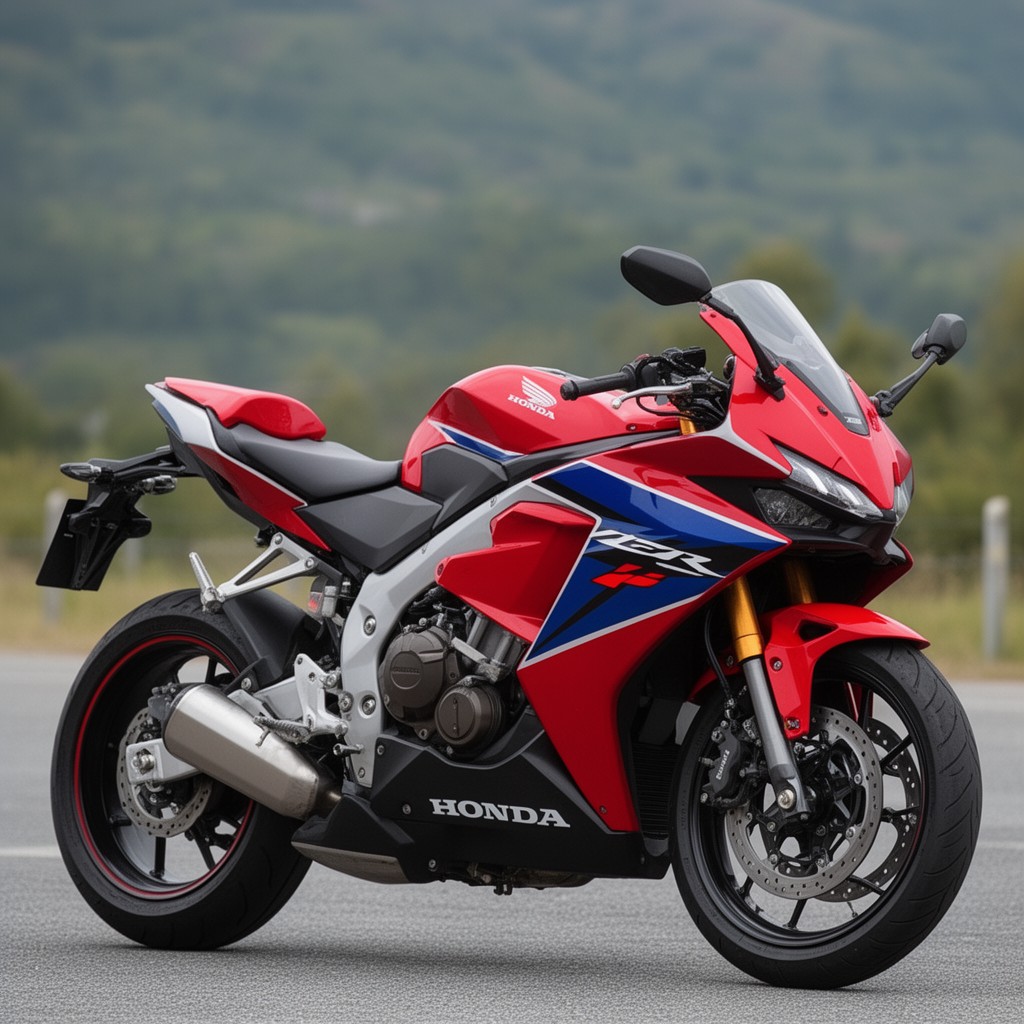 AI-generated illustration of Honda CBR series
