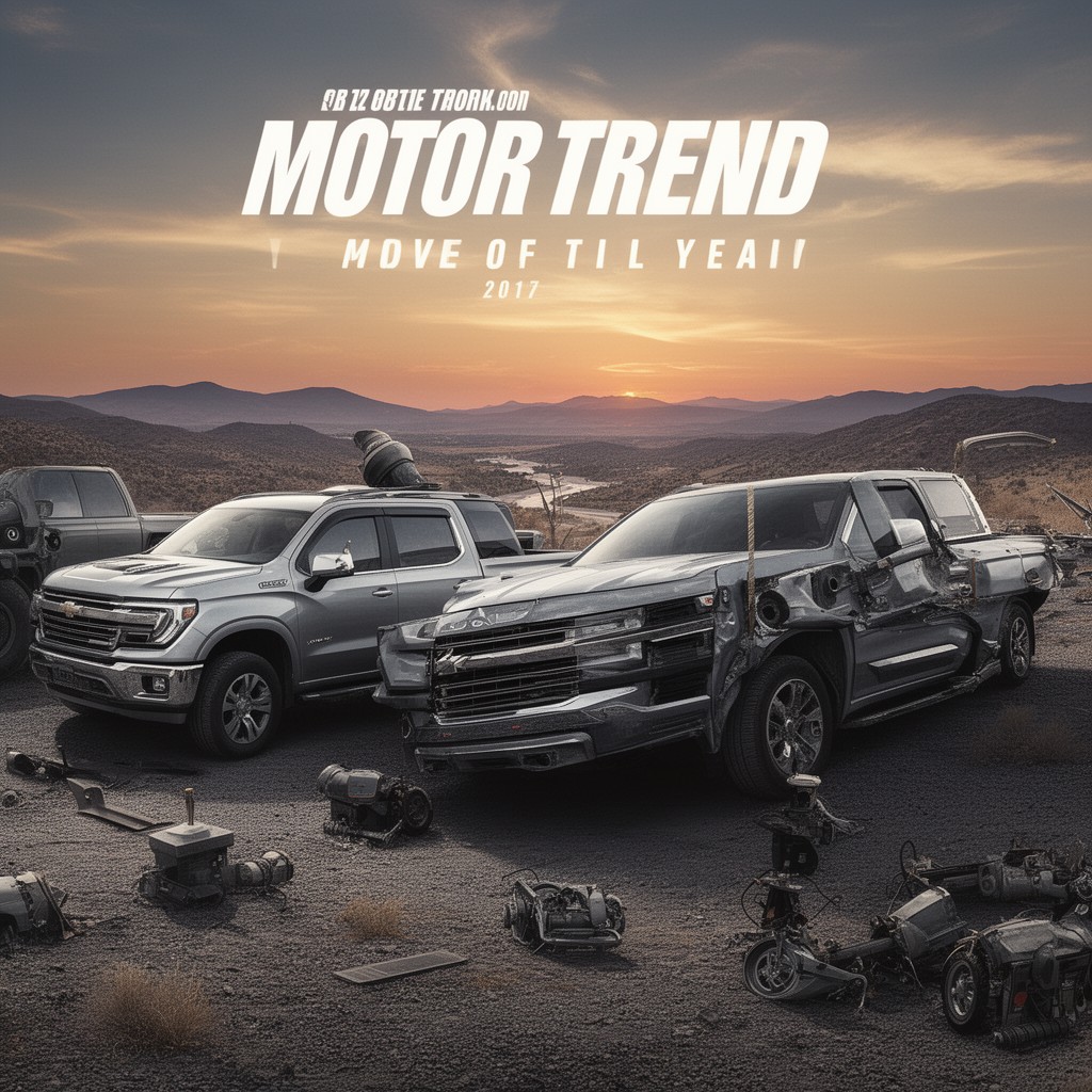 AI-generated illustration of 2017 Motor Trend Truck of the Year
