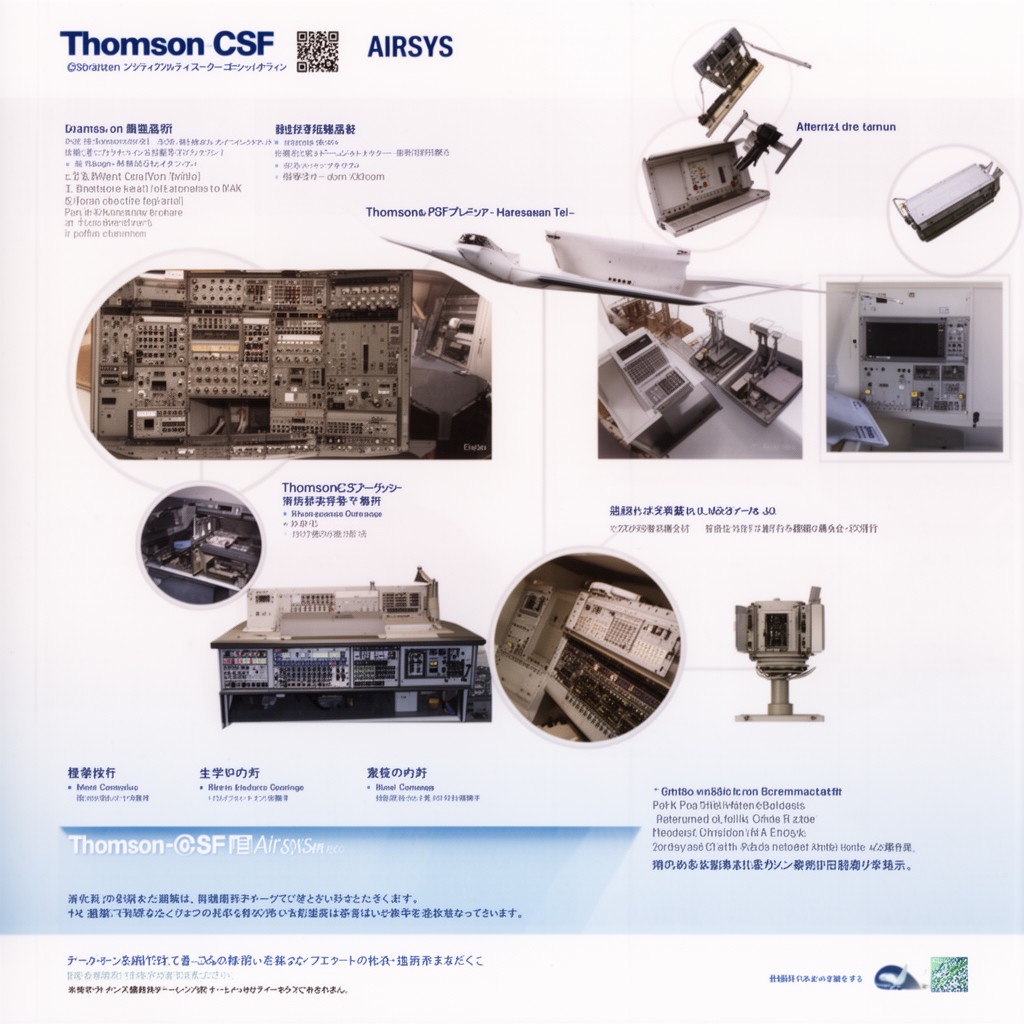 AI-generated illustration of Thomson-CSF Airsys