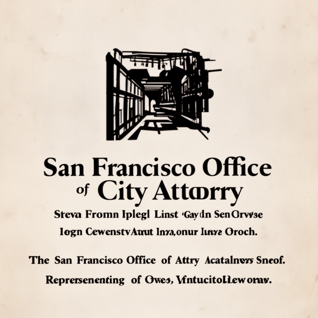 AI-generated illustration of San Francisco Office of the City Attorney
