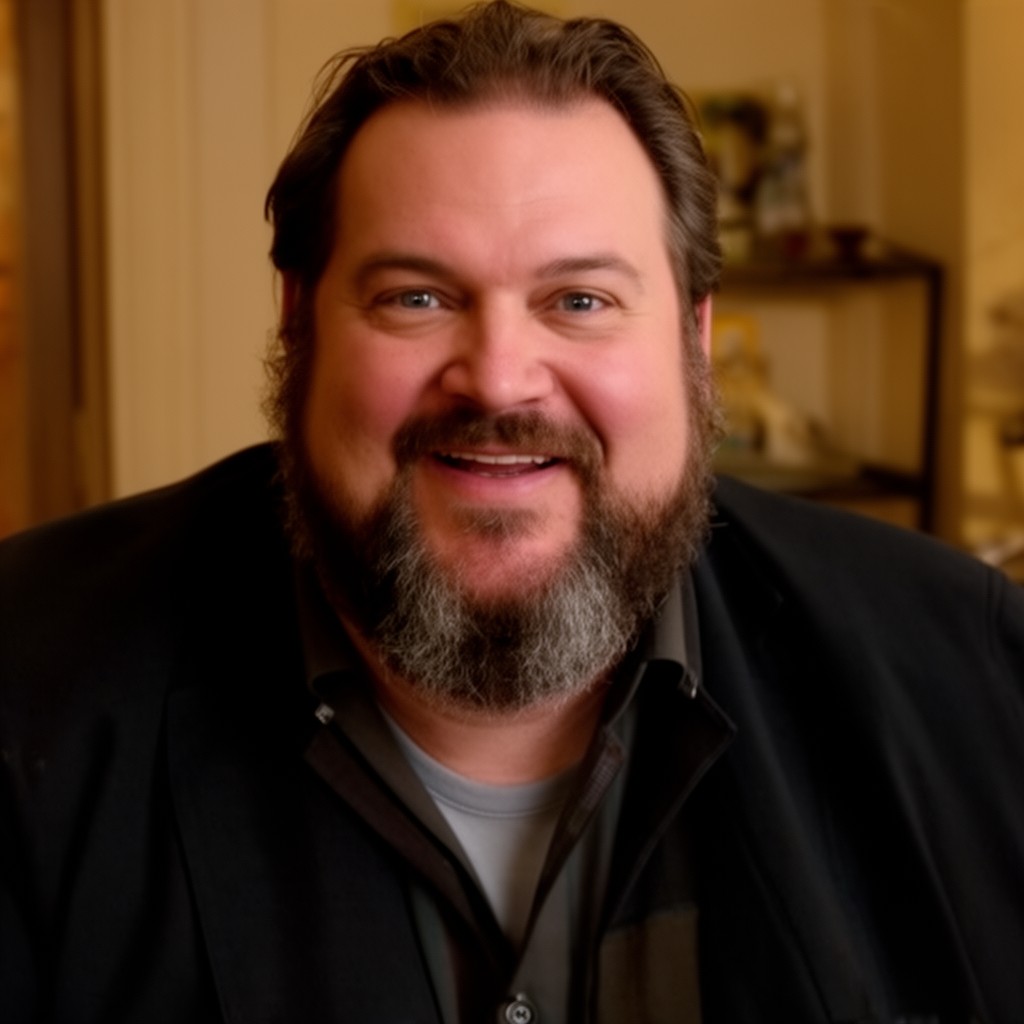 AI-generated illustration of John Goodman