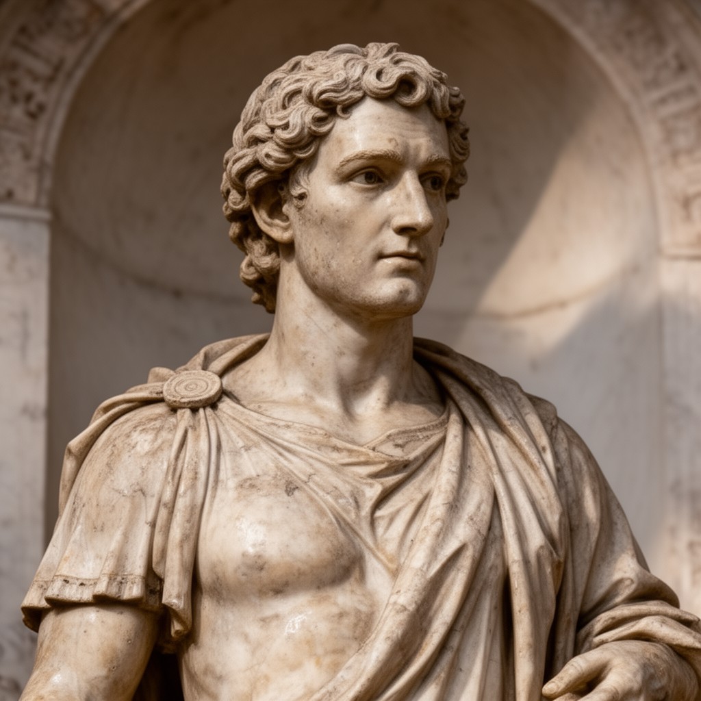 AI-generated illustration of Antoninus Pius