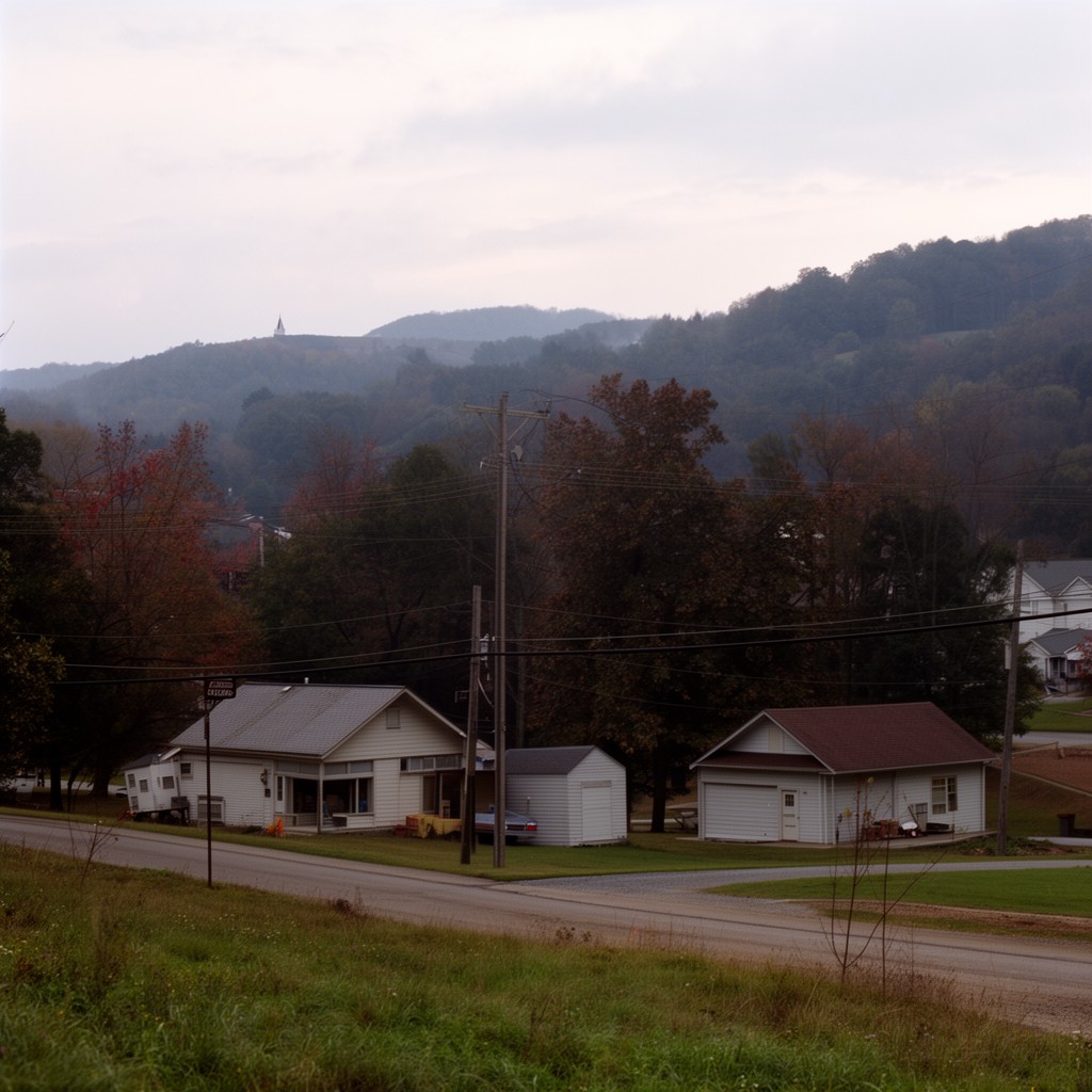 AI-generated illustration of Kegley, West Virginia