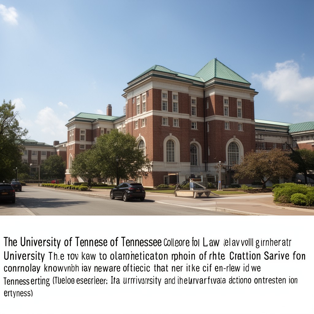 AI-generated illustration of University of Tennessee College of Law