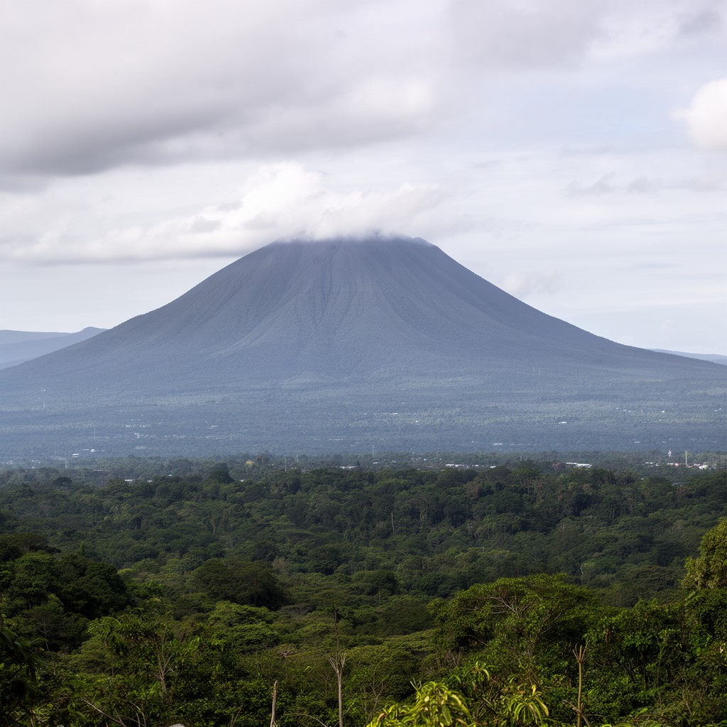 AI-generated illustration of Mount Mariveles