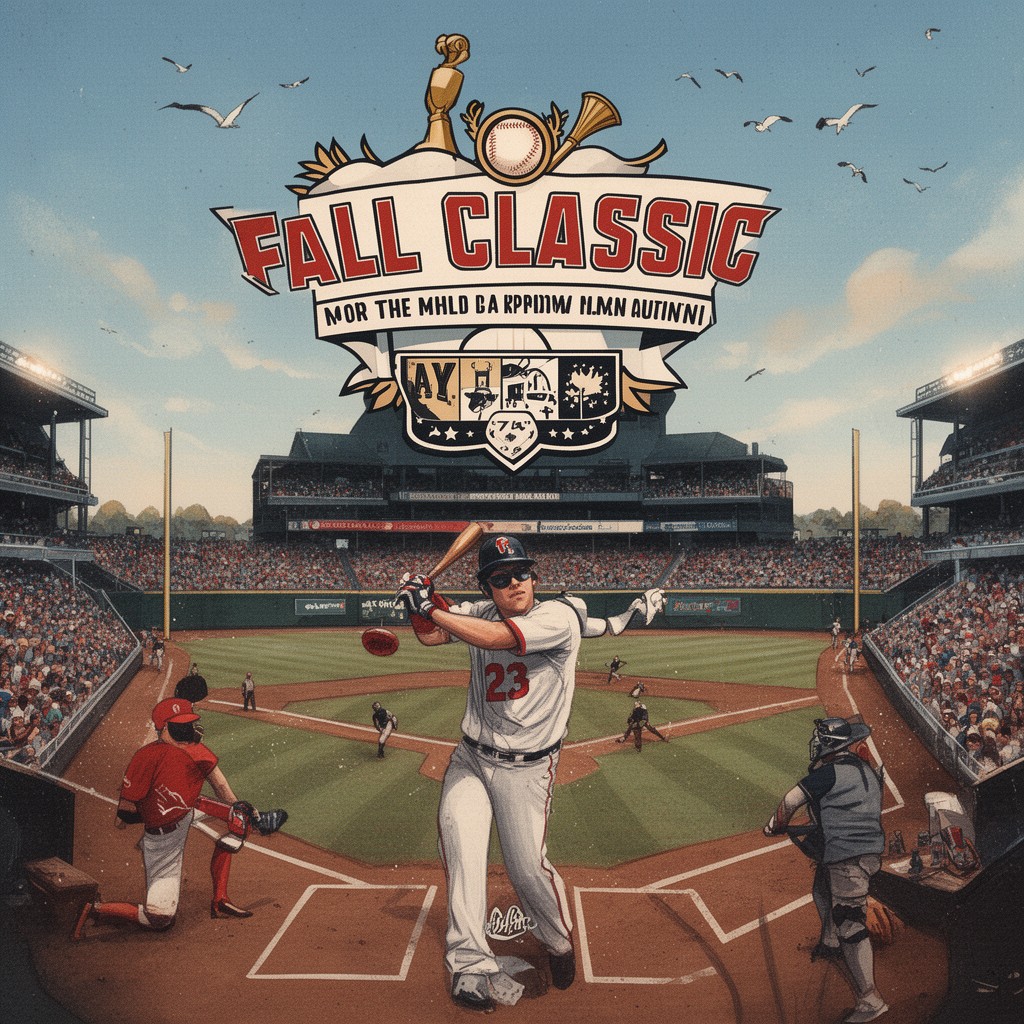 AI-generated illustration of Fall Classic