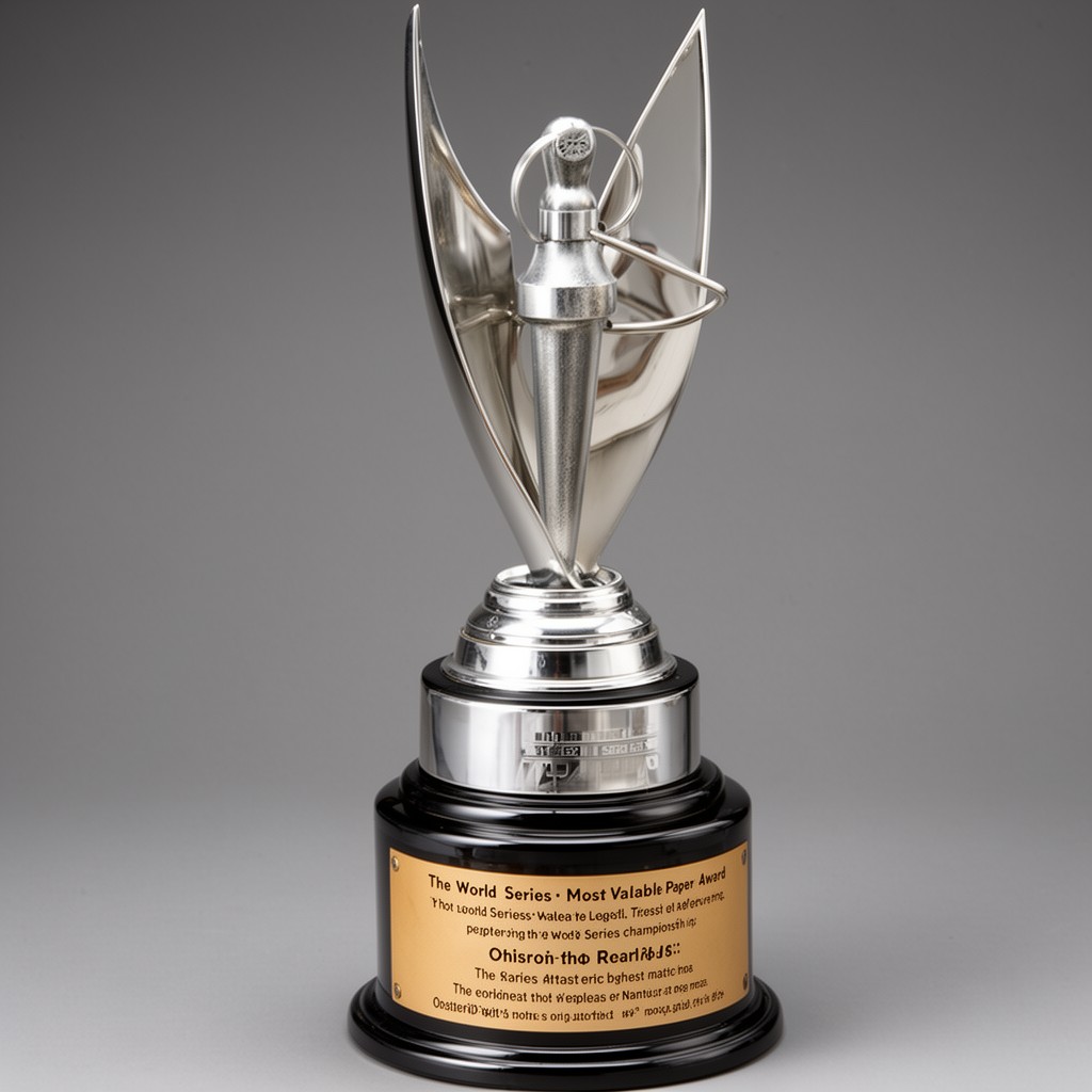 AI-generated illustration of World Series Most Valuable Player Award