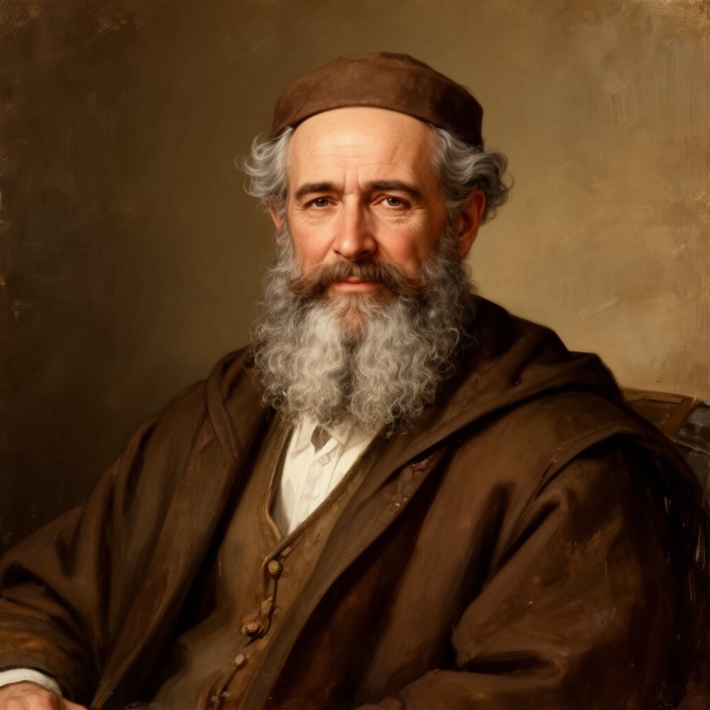 AI-generated illustration of Samuel ibn Tibbon