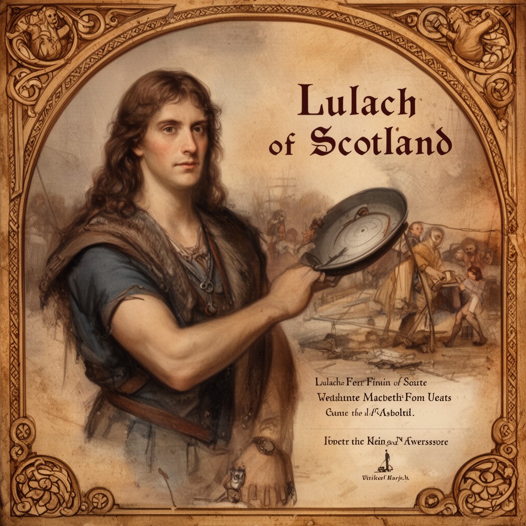 AI-generated illustration of Lulach of Scotland