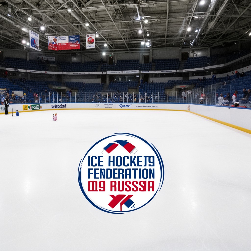 AI-generated illustration of Ice Hockey Federation of Russia