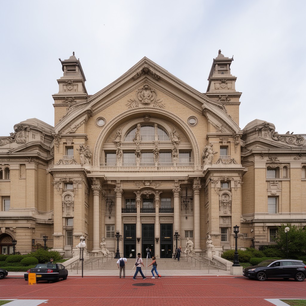 AI-generated illustration of Walters Art Museum