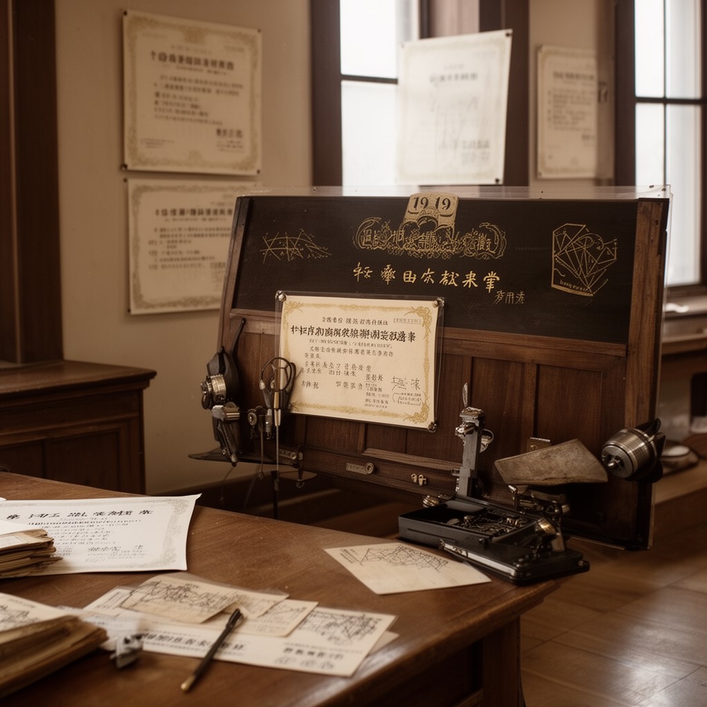 AI-generated illustration of Imperial Academy of Japan