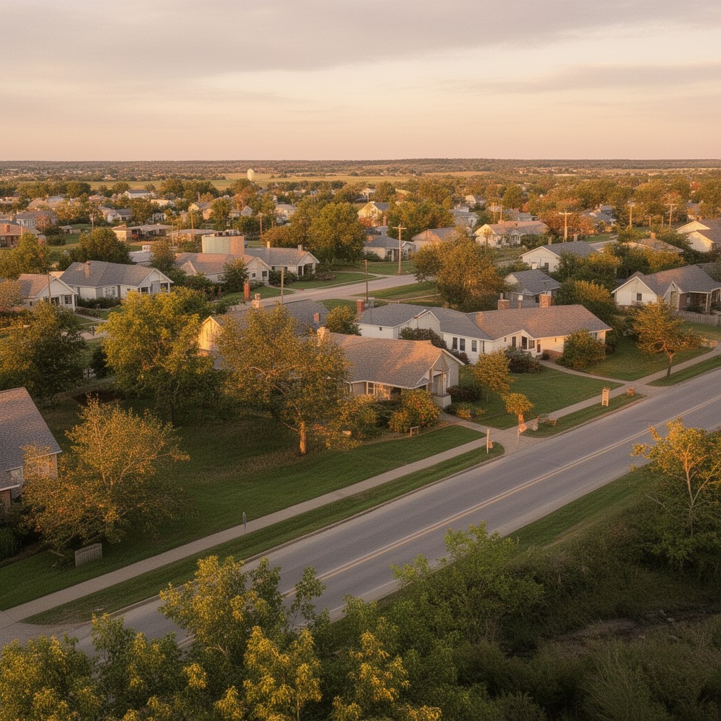 AI-generated illustration of Warren County, Iowa