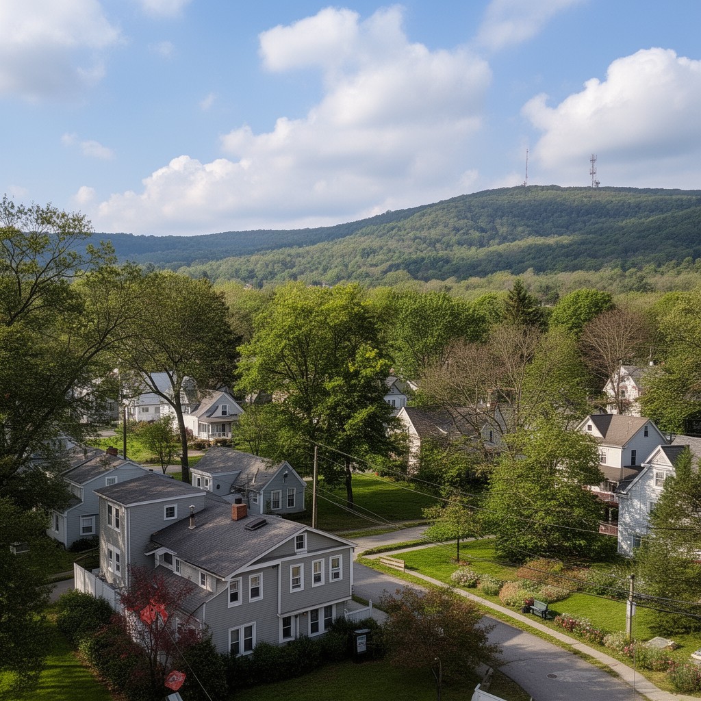 AI-generated illustration of Ashland, Massachusetts