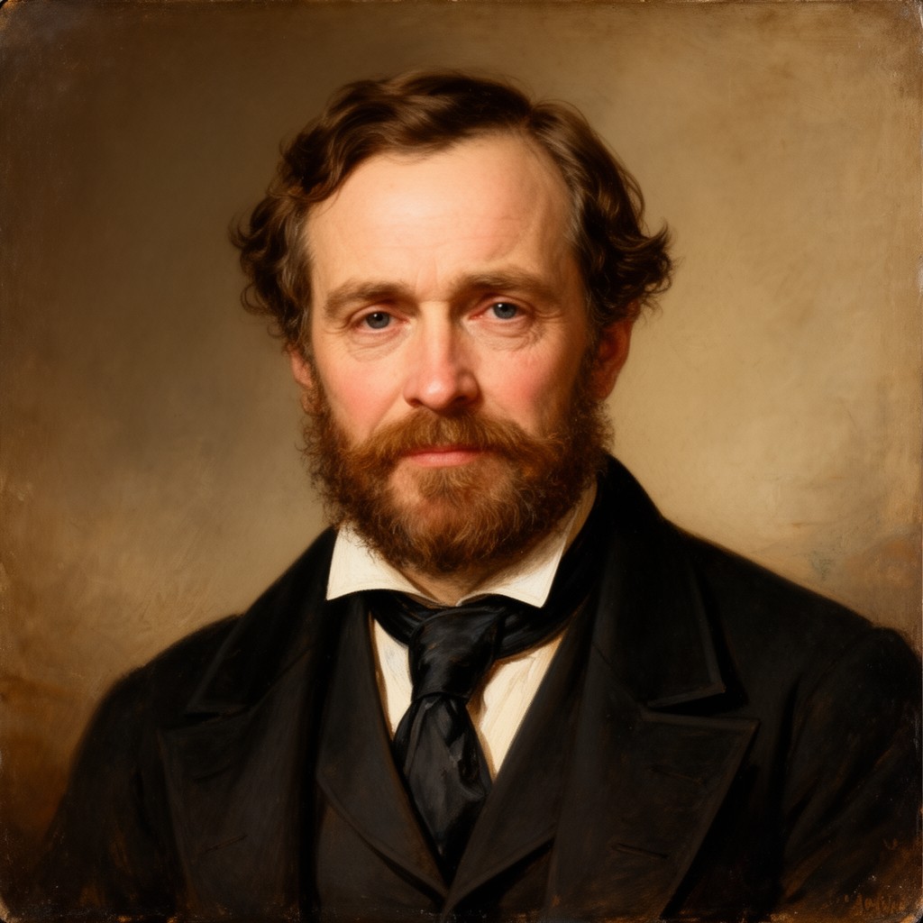 AI-generated illustration of Archibald Clive Irvine