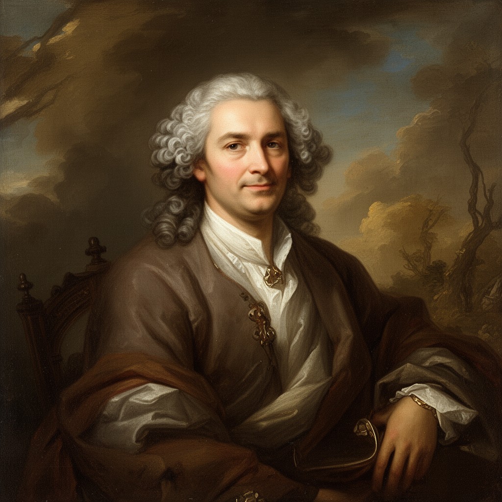 AI-generated illustration of Gabriel-François Doyen