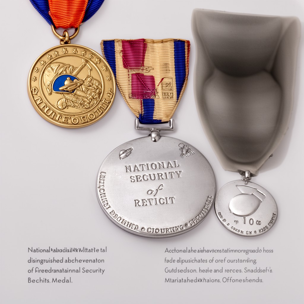 AI-generated illustration of National Security Medal