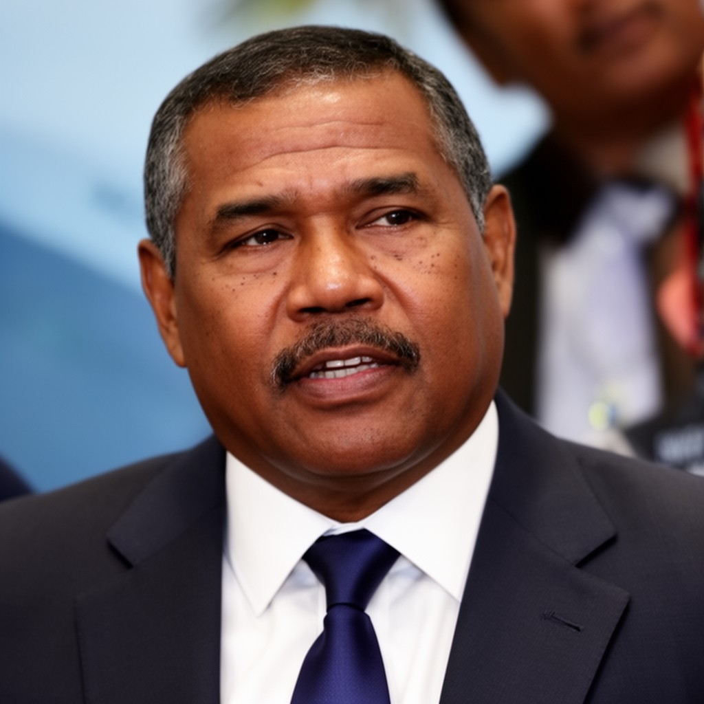 AI-generated illustration of President of Kiribati