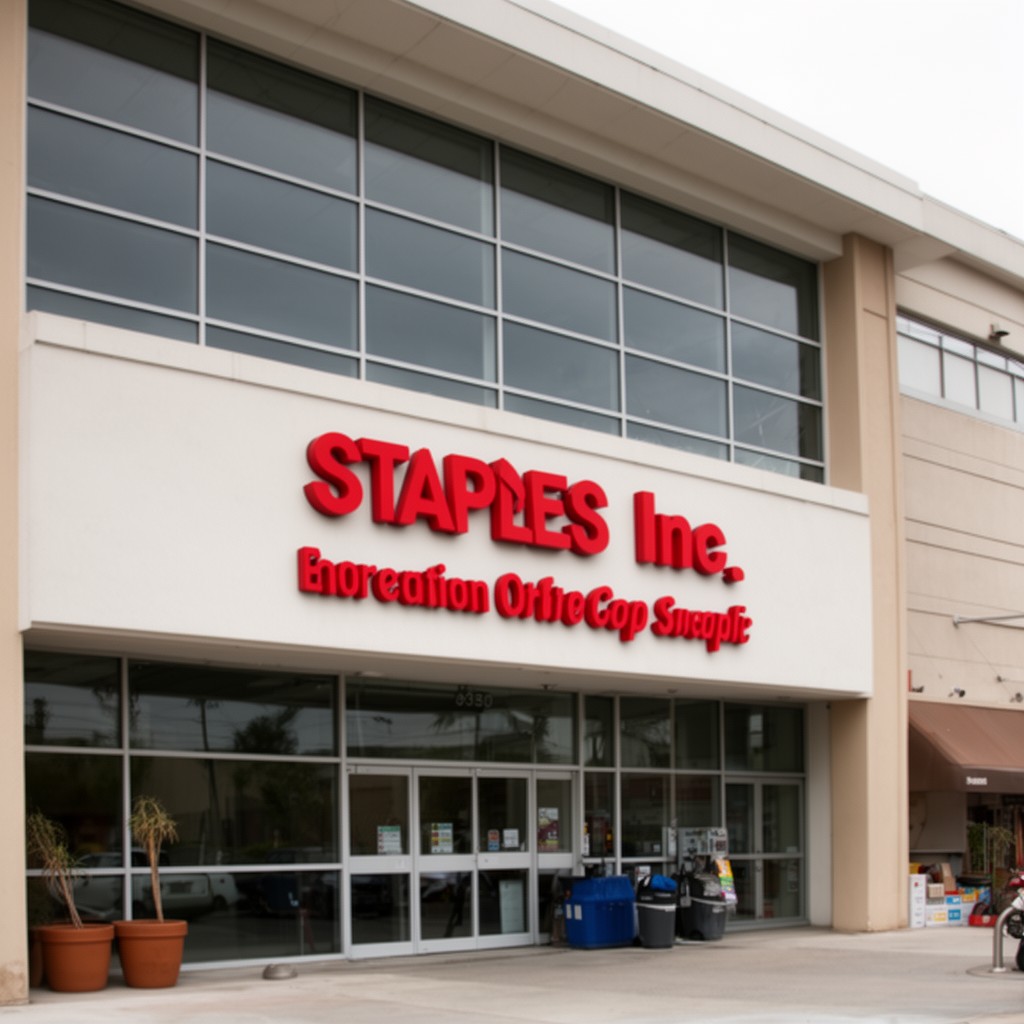 AI-generated illustration of Staples Inc.