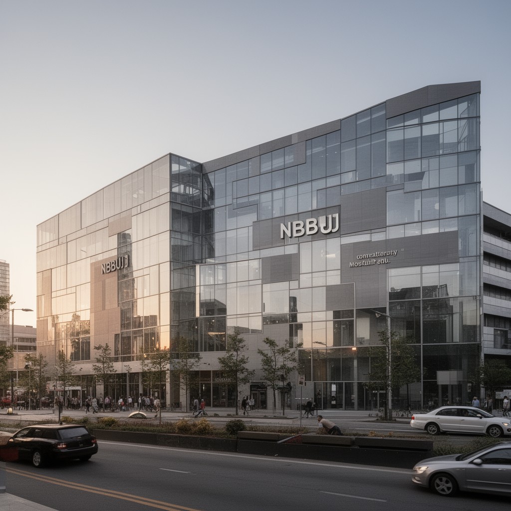 AI-generated illustration of NBBJ