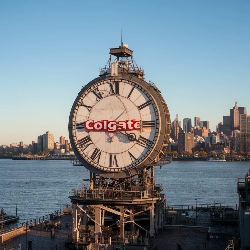 AI-generated illustration of Colgate Clock