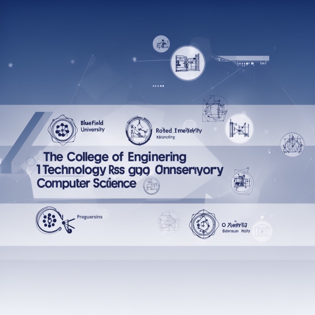 AI-generated illustration of College of Engineering Technology and Computer Science