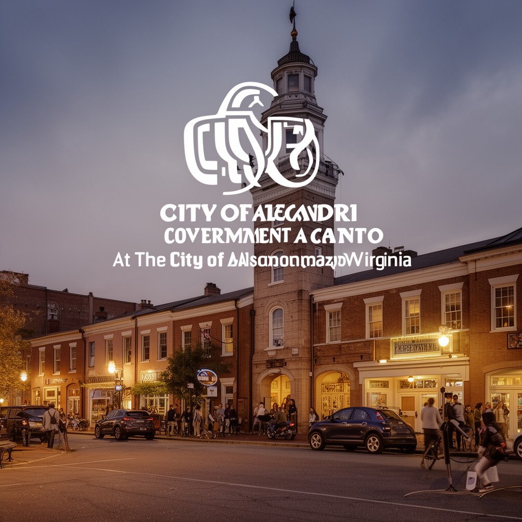 AI-generated illustration of City of Alexandria government