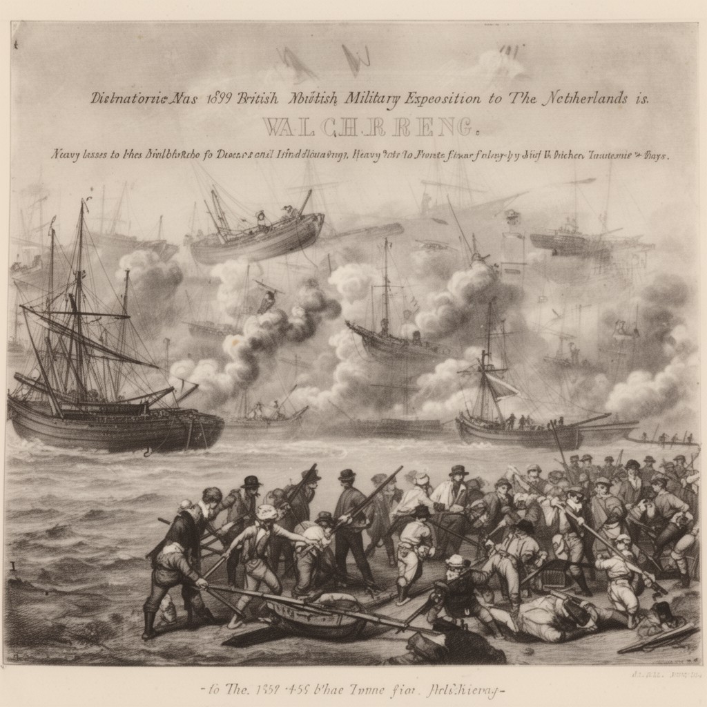 AI-generated illustration of Walcheren Campaign