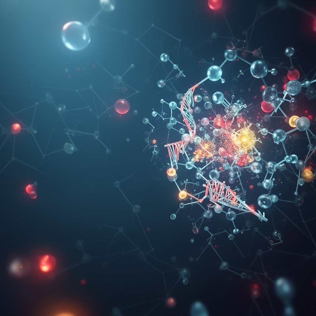 AI-generated illustration of Molecular Biology of the Gene