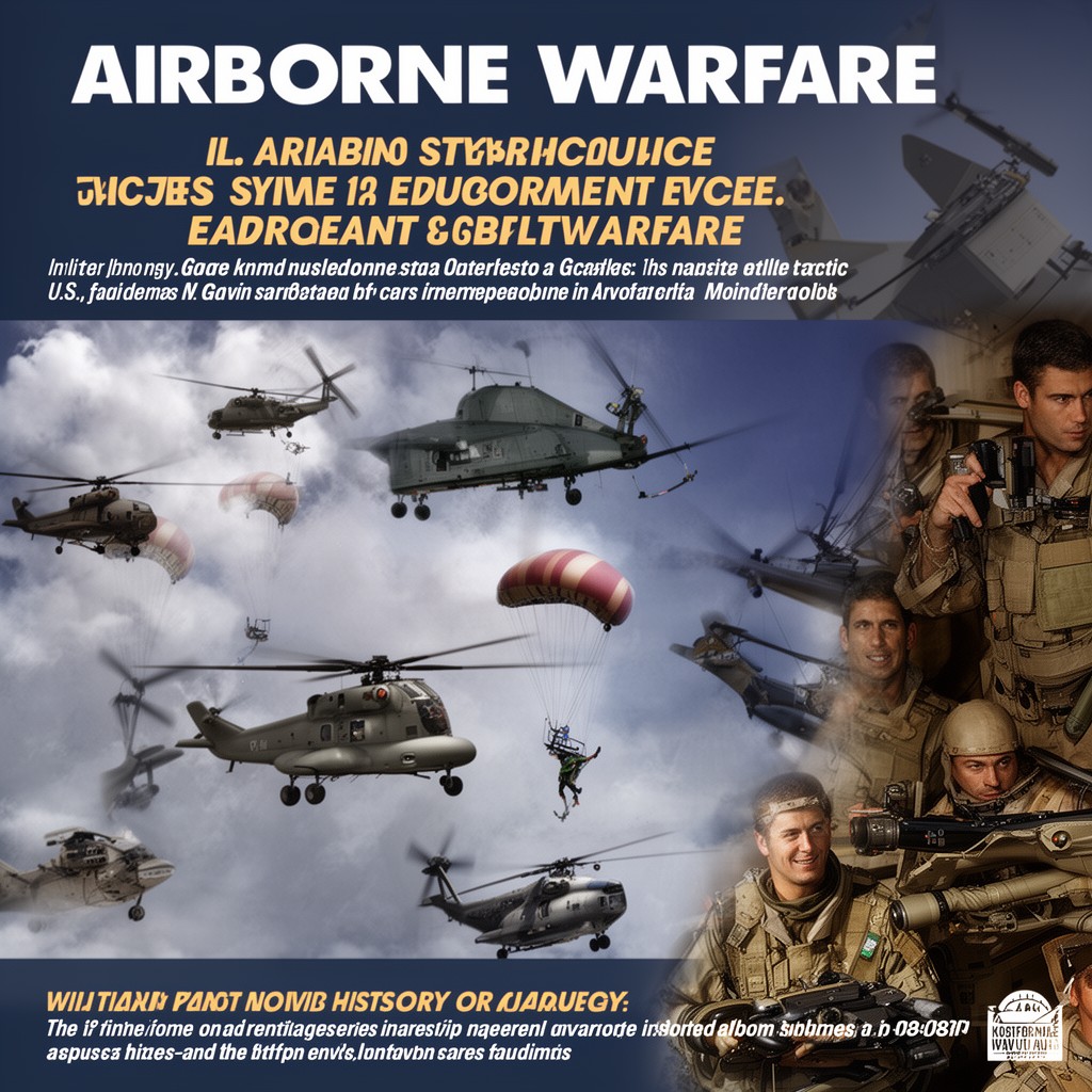 AI-generated illustration of Airborne Warfare