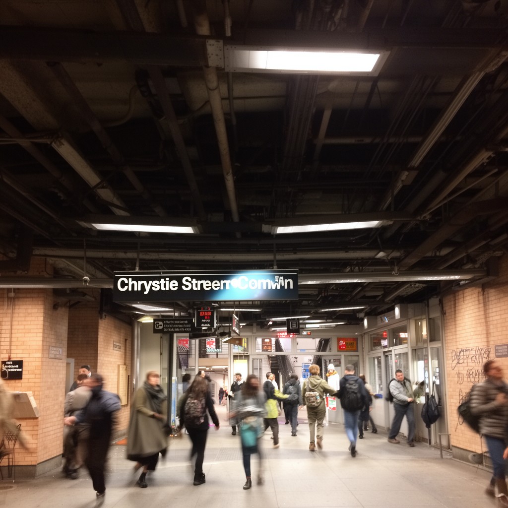 AI-generated illustration of Chrystie Street Connection