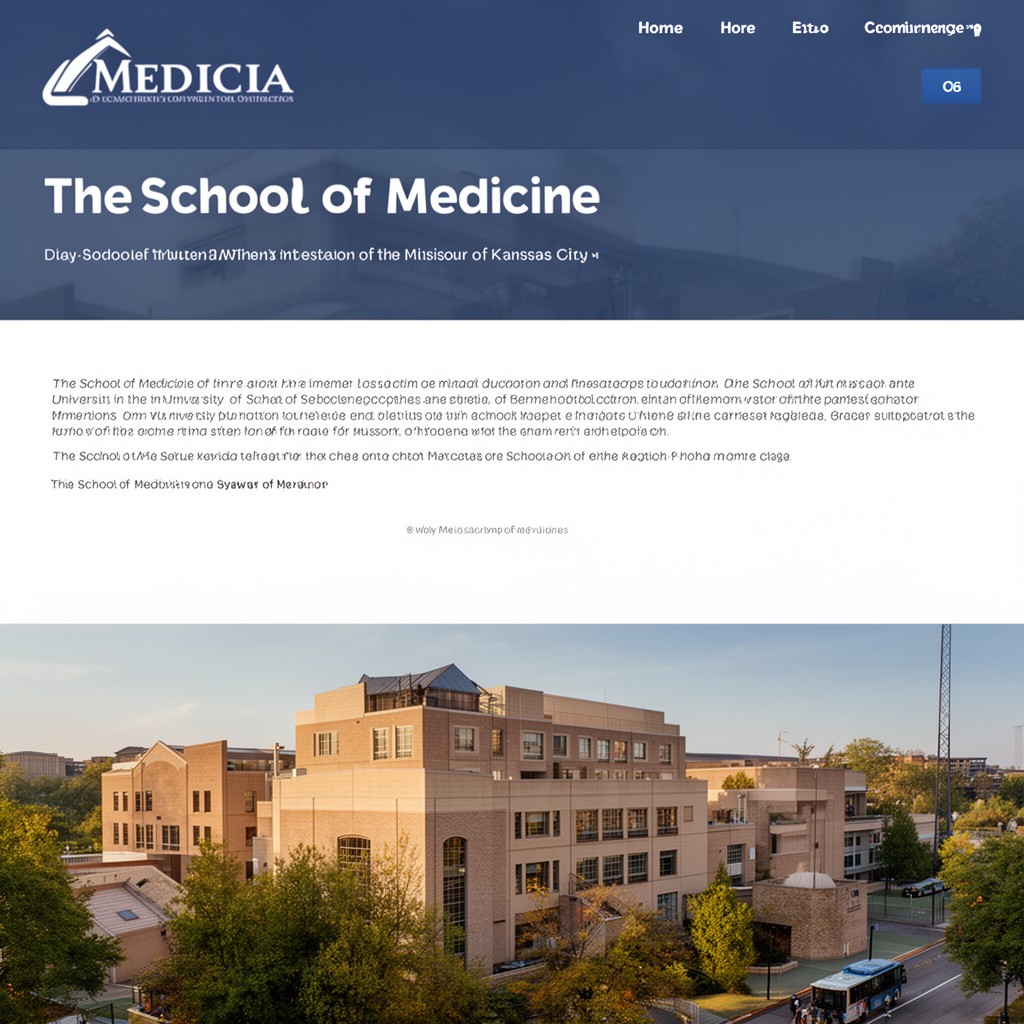 AI-generated illustration of School of Medicine