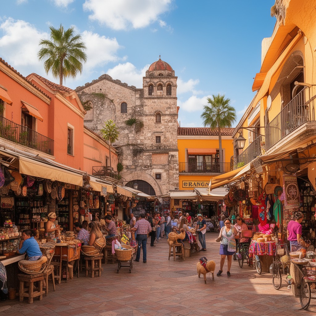 AI-generated illustration of Historic Market Square