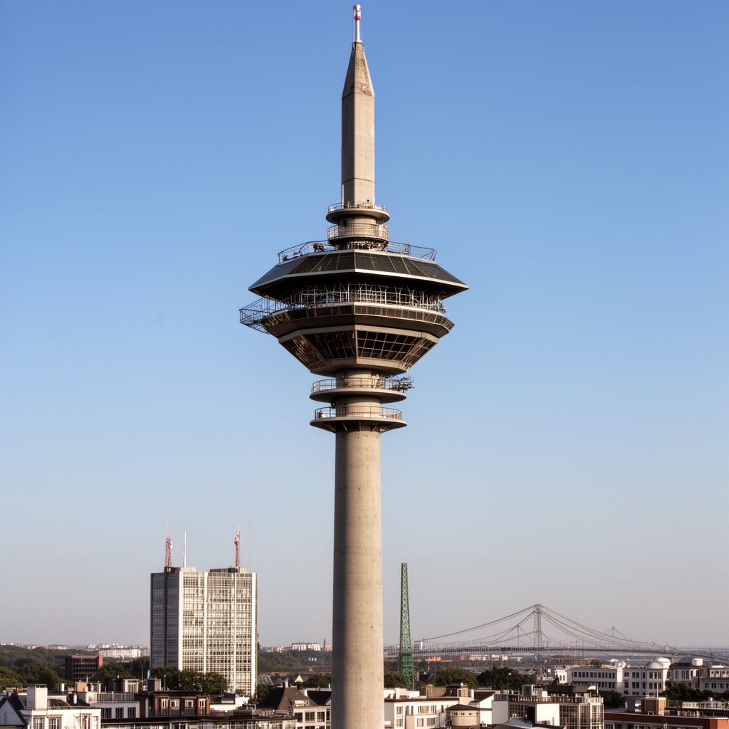 AI-generated illustration of Europaturm