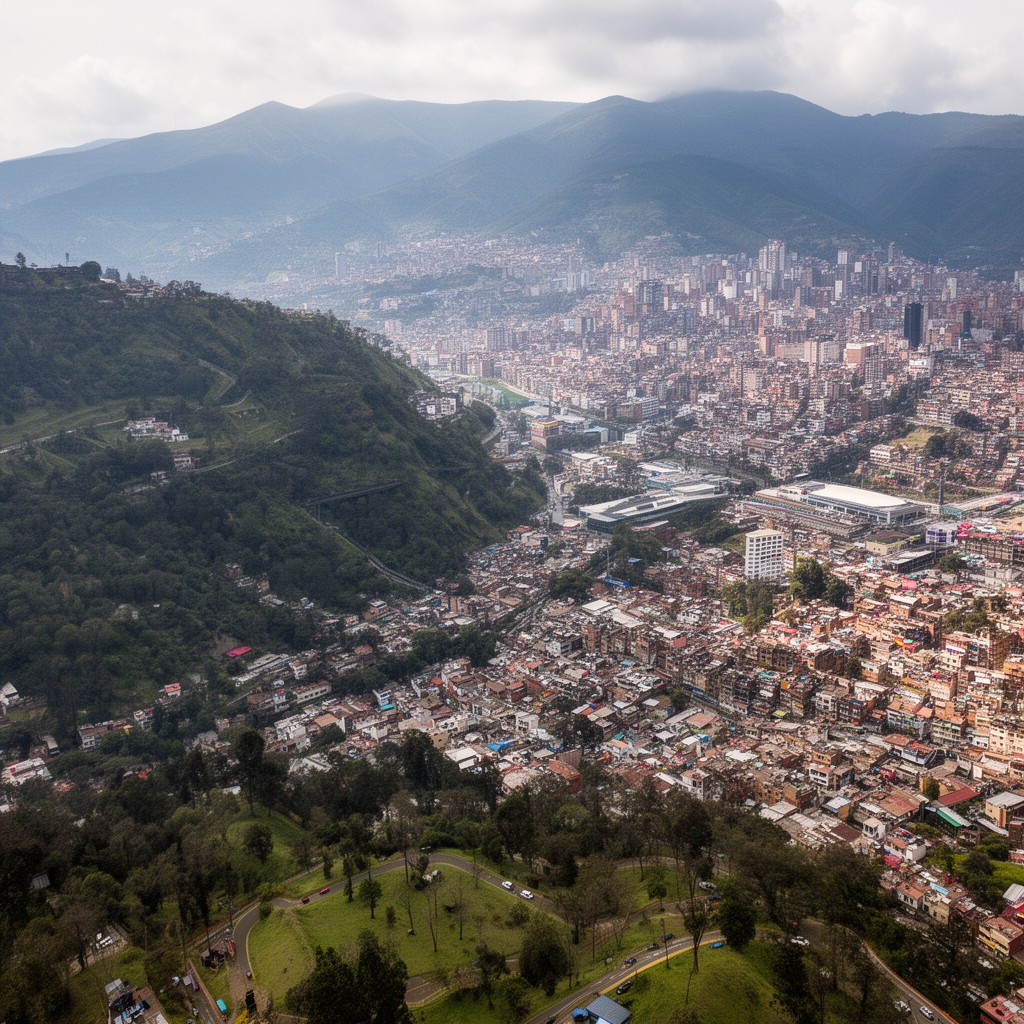 AI-generated illustration of Tlalpan borough