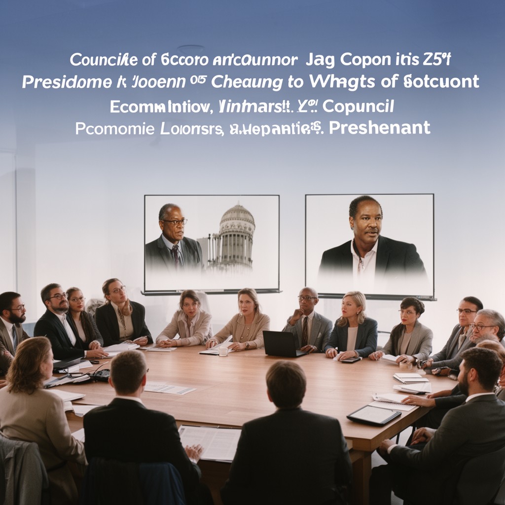 AI-generated illustration of Council of Economic Advisers