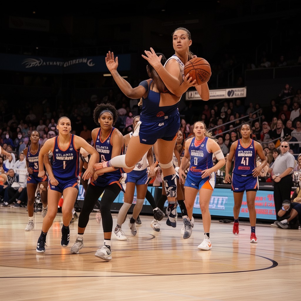 AI-generated illustration of Atlanta Dream