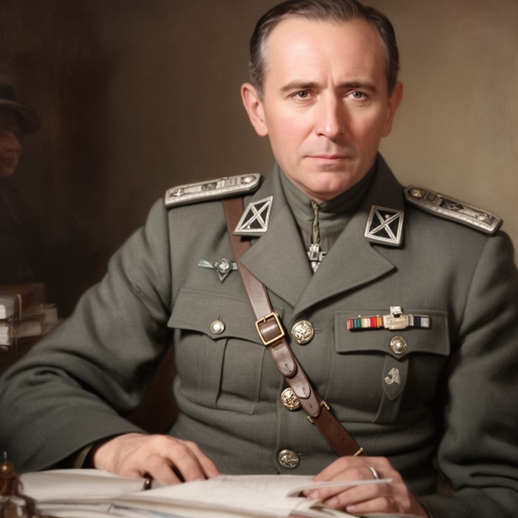 AI-generated illustration of Louis Franchet d'Espèrey