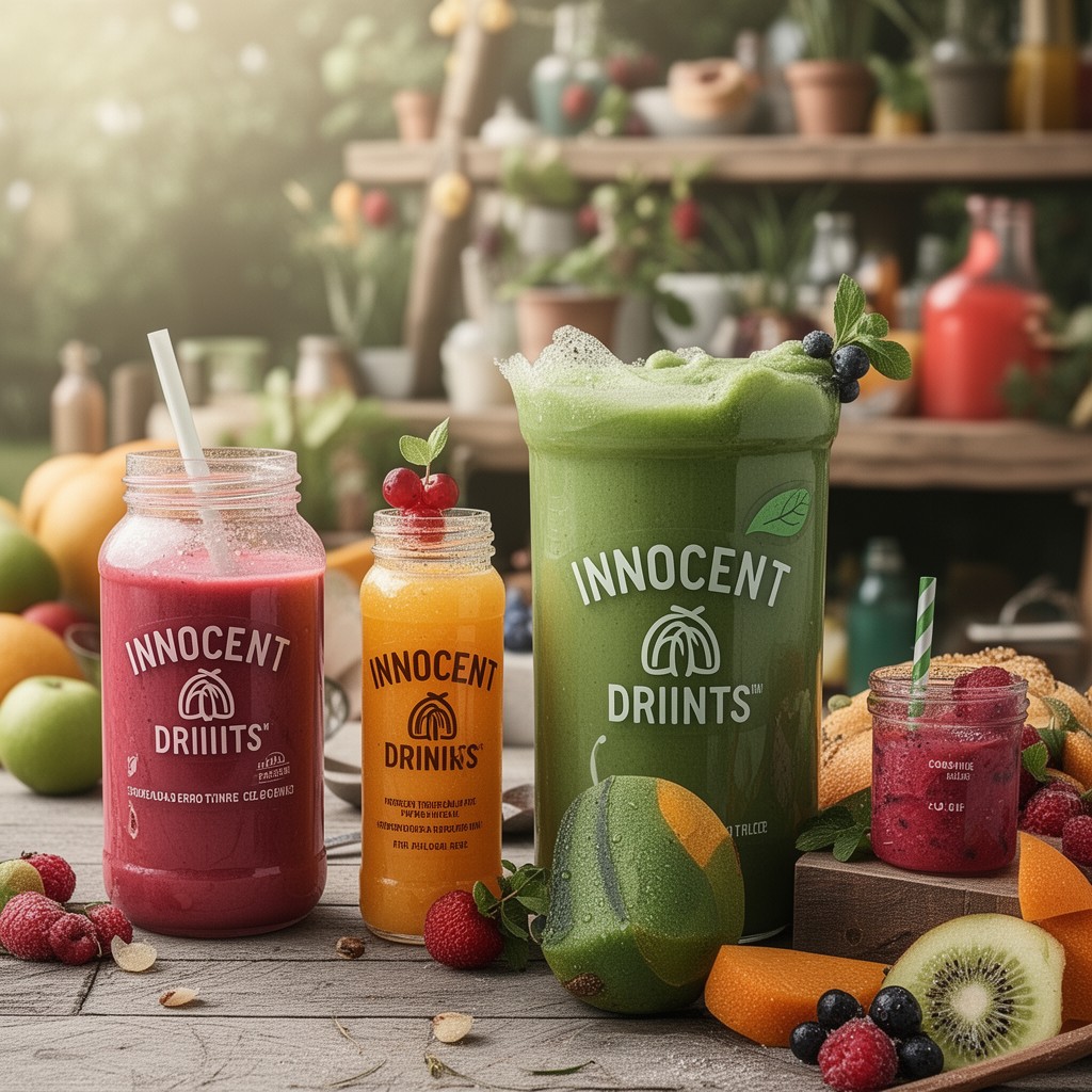 AI-generated illustration of Innocent Drinks