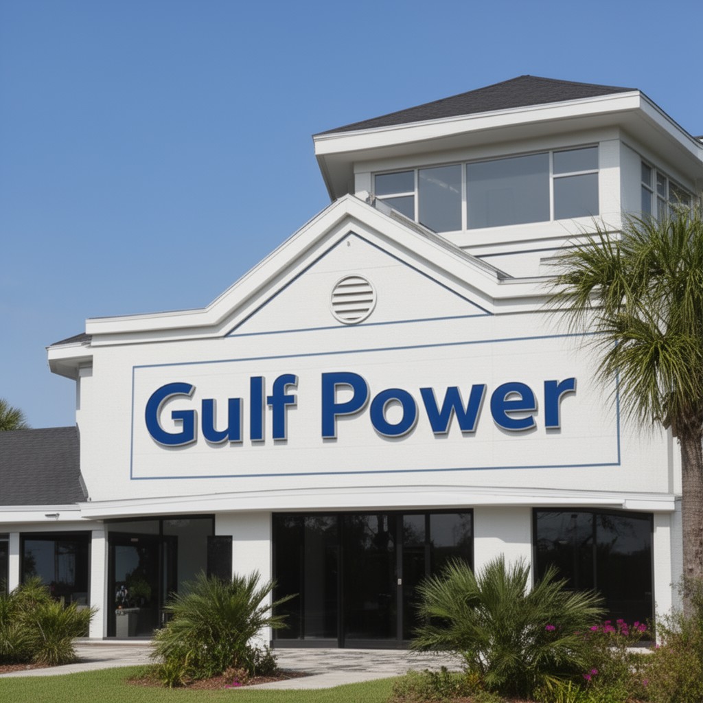 AI-generated illustration of Gulf Power