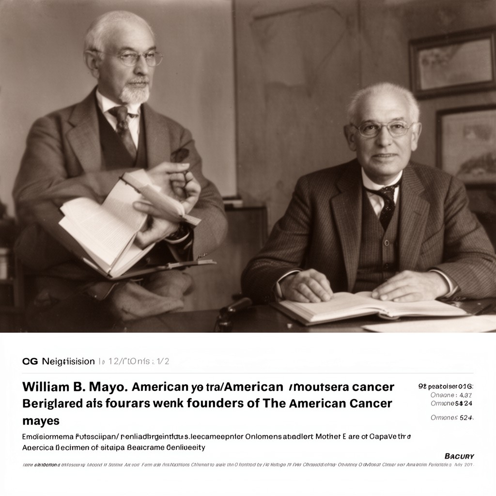 AI-generated illustration of William B. Mayo