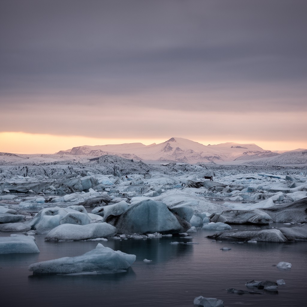 AI-generated illustration of Ellesmere Island