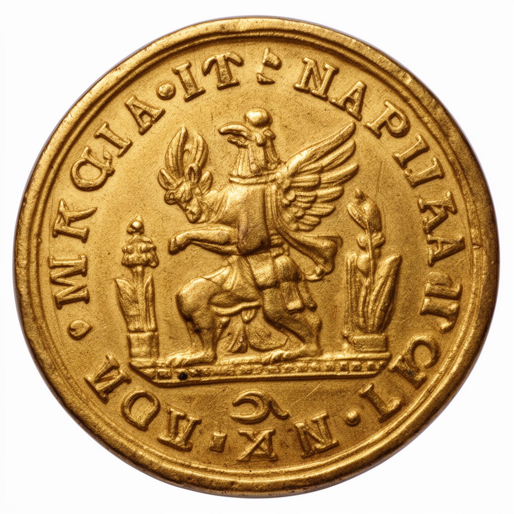 AI-generated illustration of Neapolitan ducat