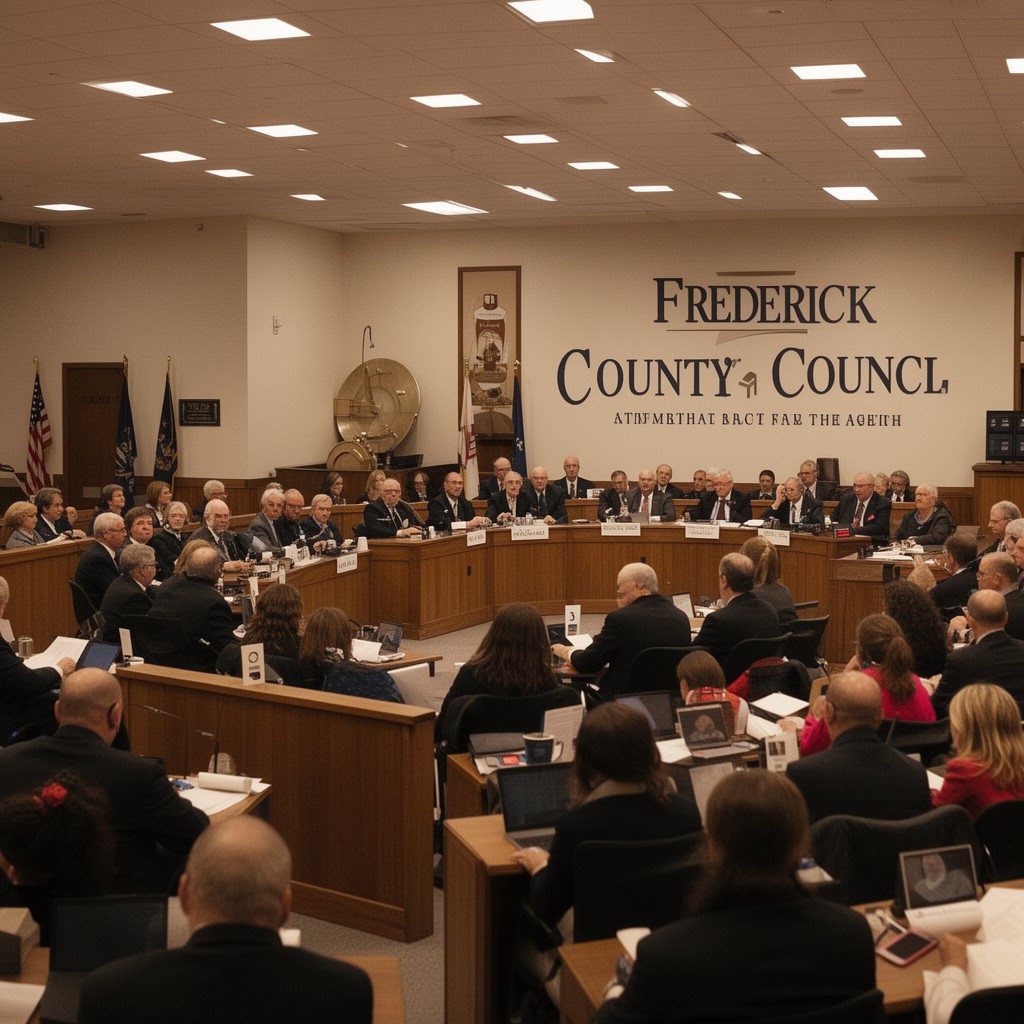 AI-generated illustration of Frederick County Council