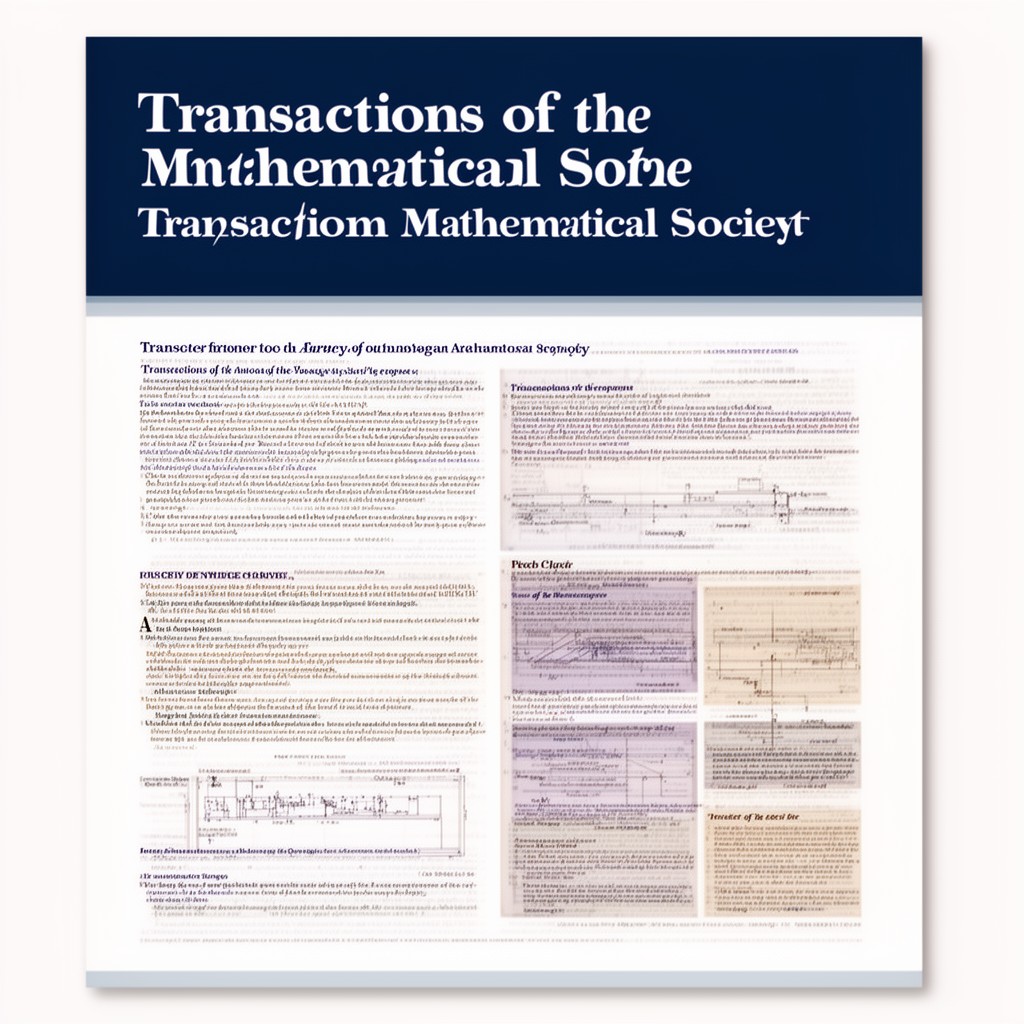 AI-generated illustration of Transactions of the American Mathematical Society